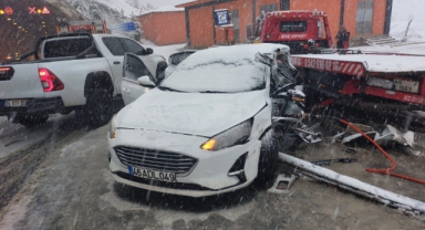 Kahramanmaraş'ta Kar Kazalara Neden Oldu: 1 Ölü, 3 Yaralı