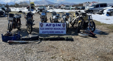 Kahramanmaraş'ta Motosiklet Hırsızlığı