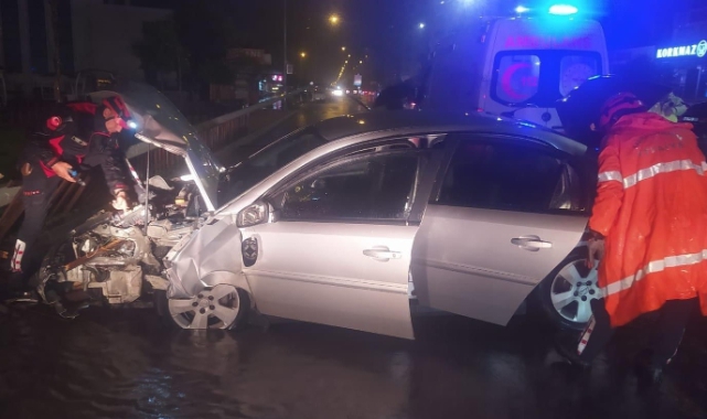 Kahramanmaraş'ta Trafik Kazası: 2 Yaralı