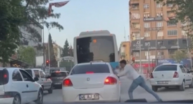 Kahramanmaraş'ta Trafikte Kavga