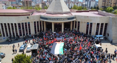 Kahramanmaraş'tan Filistinlilere Destek Yürüyüşü