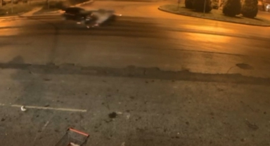 Kaza Anı Kamerada: 2 Yaralı