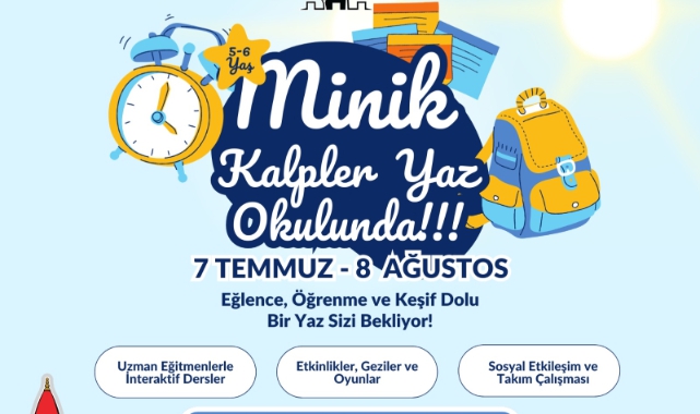 Onikişubat Belediyesi’nin ‘Minik Kalpler Yaz Okulu’na Başvurular Başlıyor