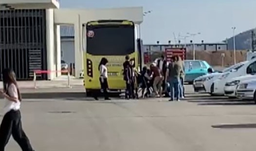 Rahatsızlanan Yolcu Otobüsle Hastaneye Ulaştırıldı