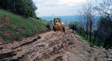 Büyükşehir, Dulkadiroğlu Kırsalında Yağışın Getirdiği Olumsuzlukları Ortadan Kaldırıyor