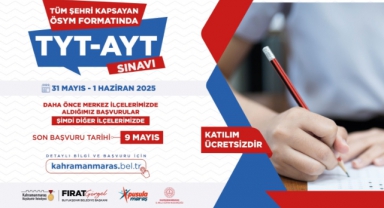 Büyükşehir’in YKS Deneme Sınavı Şimdi de İlçelerde!