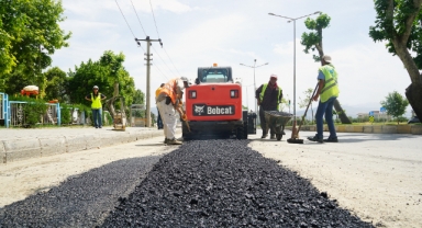 Dulkadiroğlu’nda Altyapısı Tamamlanan Yollar Asfaltlanıyor