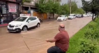 Kahramanmaraş'ta Sağanak ve Dolu Etkili Oldu