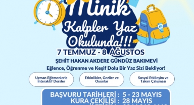 Onikişubat Belediyesi’nin ‘Minik Kalpler Yaz Okulu’na Başvurular Başladı