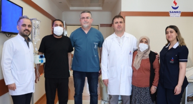 SANKO Üniversitesi Hastanesi’nde Anneden Oğluna İkinci Hayat