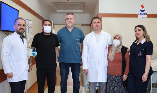SANKO Üniversitesi Hastanesi’nde Anneden Oğluna İkinci Hayat