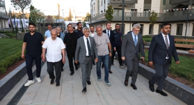 Başkan Görgel, Azerbaycan Mahallesi’nde Yürütülen Çalışmaları İnceledi