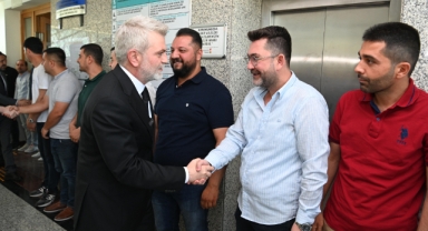 Başkan Görgel, Belediye Çalışanlarının Bayramını Tebrik Etti