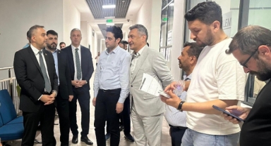 Başkan Toptaş’tan Yerinde Dönüşüm Mesaisi Yapan Personele Ziyaret