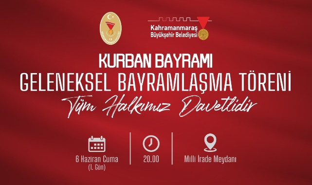 Bayramlaşma Töreni Milli İrade Meydanı’nda!