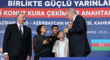 Cumhurbaşkanı Erdoğan ve Aliyev’in Katılımıyla 250 Bininci Konutun Kuraları Çekildi