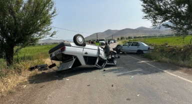 Elbistan'da Trafik Kazası: 2 Yaralı