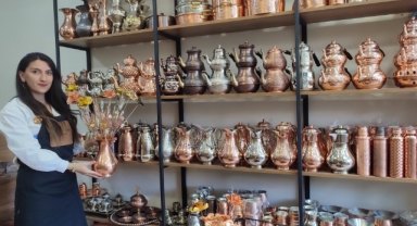 Kahramanmaraş'ın Tek Kadın Bakır Ustası