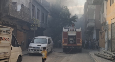 Kahramanmaraş'ta Atık Yangını