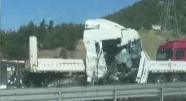Kahramanmaraş'ta Tır Kazası: 1 Yaralı