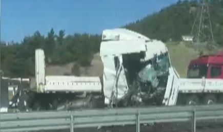 Kahramanmaraş'ta Tır Kazası: 1 Yaralı