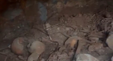 Temel Açma Çalışması Sırasında Kafatasları ve Kemikler Çıktı