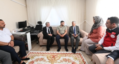 Başkan Görgel’den Kahraman Mehmetçiğe Geçmiş Olsun Ziyareti