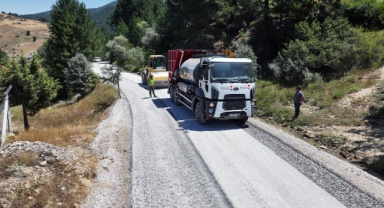 Büyükşehir’den Göksun’a 22 Milyonluk Yol Yatırımı