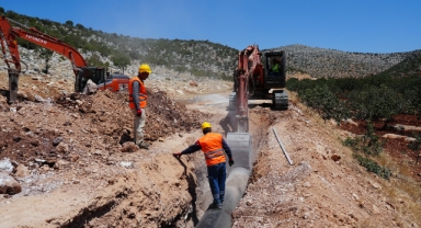 Helete Suyunu Şehre Ulaştıracak Proje Tamamlanmak Üzere