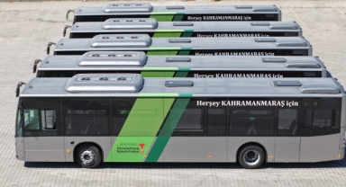 Kahramanmaraş'a 5 Yeni Otobüs