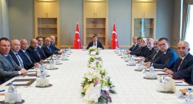 Kahramanmaraş Heyetinden Cumhurbaşkanı Yardımcısı Yılmaz’a Ziyaret