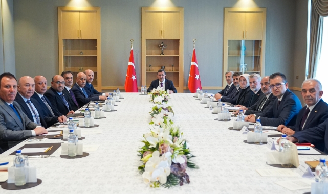 Kahramanmaraş Heyetinden Cumhurbaşkanı Yardımcısı Yılmaz’a Ziyaret