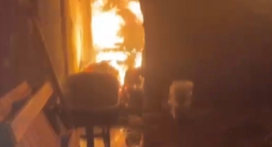 Kahramanmaraş'ta ahır yangını, 2 hayvan telef oldu