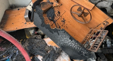 Kahramanmaraş'ta Apartman Yangını