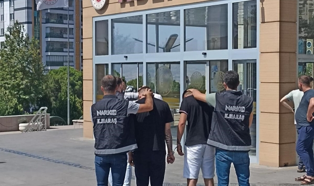 Kahramanmaraş'ta Uyuşturucuya 3 Tutuklama