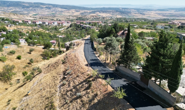 Akyar Mahallesi Toki Konutları Bağlantı Yolları Asfalt Kaplama Çalışmaları Tamamlandı