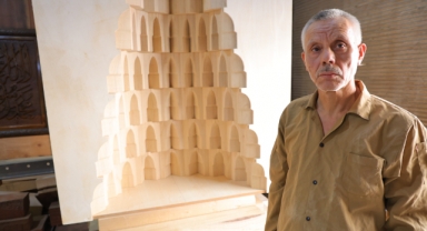 Asırlık Sanatın İzinde: Kahramanmaraş'ta Mukarnas Ustası Esleğini Gençlere Öğretmek İstiyor