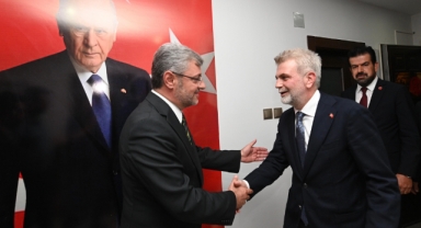 Başkan Görgel’den MHP İl Başkanı Metehan’a Hayırlı Olsun Ziyareti