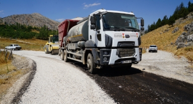 Göksun Kırsalında da Konforlu Ulaşım İçin Büyükşehir Görev Başında