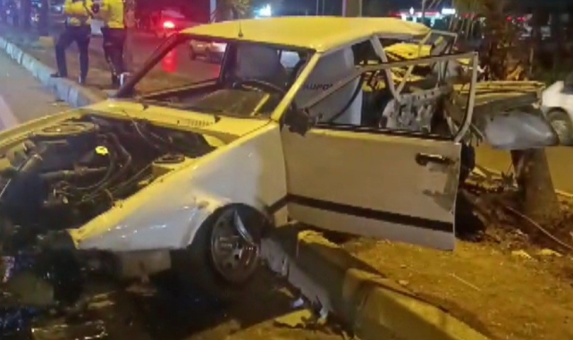 Kahramanmaraş'ta Trafik Kazası Araç Kamerasında