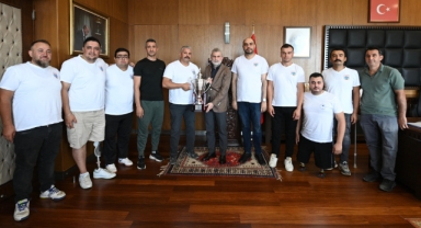 Başkan Fırat Görgel, ‘Süper’ Voleybolcuları Ağırladı