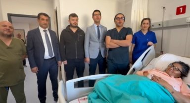 Deprem Sonrası Yeniden Yapılan Nurhak Devlet Hastanesi'nde İlk Ameliyat