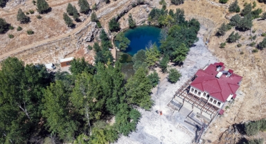 Doğa Harikası Yeşilgöz’de Çalışmalar Tamamlanıyor