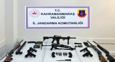 Kahramanmaraş’ta Silah ve Mühimmat Ele Geçirildi: 2 Kişi Tutuklandı
