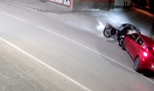 Afşin’de Otomobil İle Motosiklet Çarpıştı: 1 Yaralı
