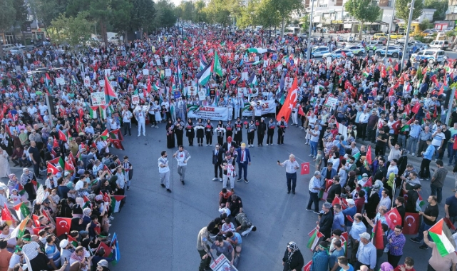 Kahramanmaraş, Gazze İçin Tek Yürek Oldu