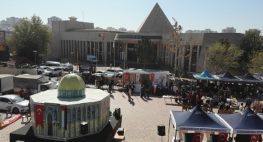 Kahramanmaraş'ta Gazze Yararına Hayır Çarşısı