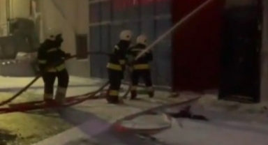 Kahramanmaraş'ta İş Yeri Yangını