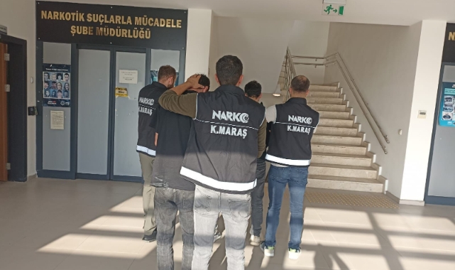 Kahramanmaraş'ta Uyuşturucu Operasyonu: 3 Tutuklama