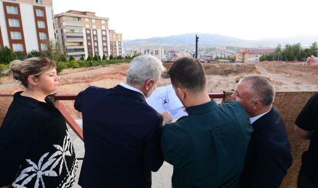 Şehrin Yeni Gençlik Üssünün Yapımı Hızla Sürüyor